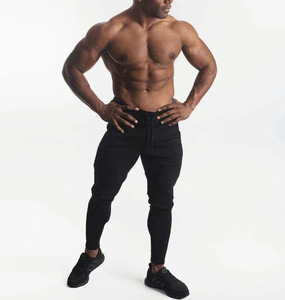 Lâche respirant jambe droite pantalons décontractés pantalons de sport minces hommes séchage rapide Stretch pantalon glace soie pantalon couleur unie mi-taille - Product Image 4