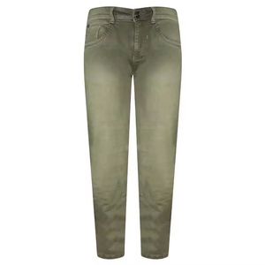 Pantalones vaqueros de mezclilla a la moda para hombre, pantalones casuales 100% algodón, estilo recto de cintura media, diseño personalizado de marca, pantalones vaqueros de mezclilla de colores para hombre - Product Image 3