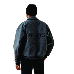 Casual Leather Jacket Men Custom Logo Designer Wholesale Blank Pure Plus Size Men's Jackets - Product Image 3