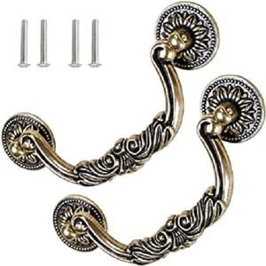 Poignée de porte élégante, boutons de porte, quincaillerie, meubles, maison, hôtel, fenêtre, chambre à coucher, poignée de porte unique, poignée de porte en laiton couleur antique - Product Image 6