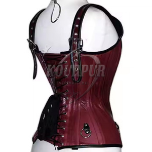 Imprimé Corset Sexy à lacets Body grande taille nouvelles femmes Sexy Corset nouveauté pas cher sans manches femmes Corset haut personnalisé - Product Image 5
