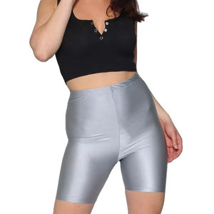 Hot Selling Women's Breathable Quick Dry Workout <b>Shorts</b> with Bow Button <b>Decoration</b> 100% Cotton Athletic Performance Yoga <b>Shorts</b> - Product Image 1