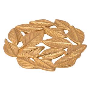 Hermoso posavasos de cobre y latón de dos tonos de Metal para habitación de Hotel, restaurante, oficina, nueva colección, posavasos hechos en India - Product Image 5