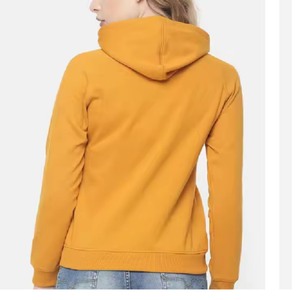 Sweat-shirt brodé surdimensionné à logo personnalisé pour femmes Sweat à capuche imprimé d'hiver de style hip-hop pour la rue pour l'extérieur - Product Image 2