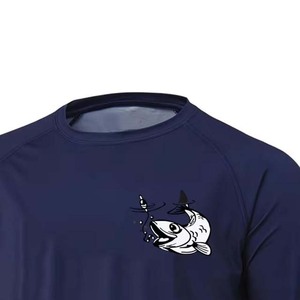 Camiseta de pesca de poliéster sólido personalizable, camisa de invierno de manga larga de secado rápido, protección solar, camisa de sublimación de último diseño - Product Image 6