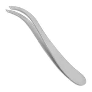 Pinzas de precisión de acero inoxidable con logotipo personalizado Agarre antideslizante con punta inclinada Comprar en Pakistán - Product Image 3