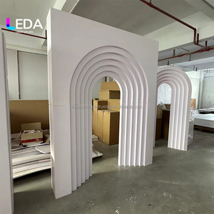 LEDA Exquisite Decorative <b>Backdrop</b> Wedding Decoration Acrylic Event Decoration <b>Backdrop</b> for Wedding <b>Party</b> - Product Image 4