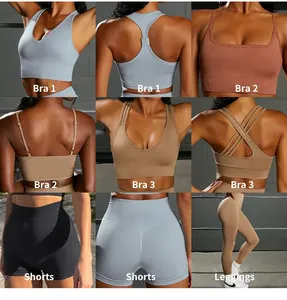 Vente en gros de pièces personnalisées pour femmes, soutien-gorge de sport, de Fitness, de Yoga et d'entraînement - Product Image 4