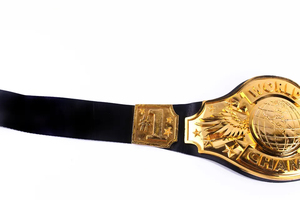 Ceintures de championnat or argent pour lutte boxe MMA Arts martiaux en cuir personnalisé Tournoi de combat sportif Service OEM - Product Image 4