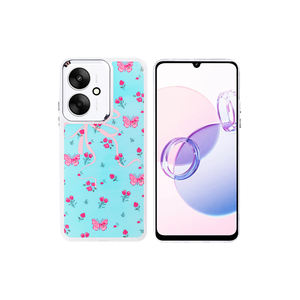 ASMA Hadra Butterfly Design Coque rigide antichoc en PC pour étui Airbag pour Xiaomi Poco C65 - Housse isolante pour Tecno Spark Go Vivo Y16 - Product Image 1