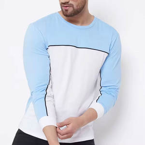T-shirt pour homme en coton 100% 260 grammes, manches longues, coupe régulière, respirant, décontracté, fabriqué au Pakistan, nouvelle arrivée, adulte - Product Image 2