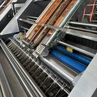 Machine à plastifier automatique de boîte en carton ondulé de feuille d'alimentation en Chine