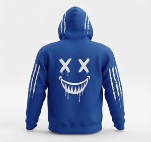 Sudadera con Capucha de Jersey Gráfico Personalizado para Hombre, de Invierno, Manga Larga, Corte Holgado, Estilo Urbano Ecológico, Servicio OEM - Product Image 2