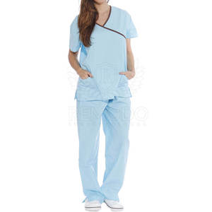 Camisas Polo médicas personalizadas para enfermeras, conjuntos de uniformes médicos de alta calidad para correr, proveedores de uniformes de hospital, uniformes de enfermería para mujeres - Product Image 1