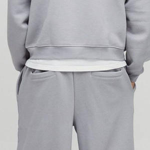 Custom Oversized Boxy <b>Skeleton</b> Puff Print Zip Through Hooded Tracksuit Set Hoodie Sweatpants Jogger Cargo Pant Contrast Stitch - Product Image 6