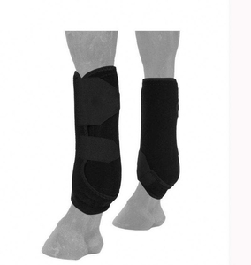 Bottes de sport personnalisées pour chevaux bottes élastiques légères et multicolores OEM avec logo bottes de protection des jambes en néoprène bottes de sécurité pour tendons avec attelle - Product Image 3