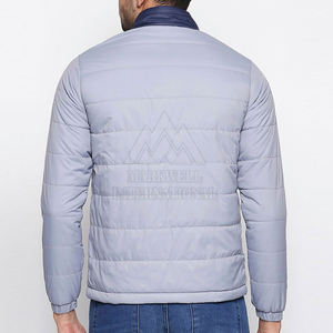 Veste matelassée pour hommes de style nouveau Nouveau design Veste en duvet à manches longues pour hommes de taille personnalisée - Product Image 4