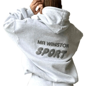 Impression numérique de haute qualité sur mesure pour sweats à capuche d'hiver pour hommes, logo personnalisé, coton molletonné respirant - Product Image 2