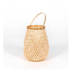 Décoration de maison lanterne en bambou décoration de table bougeoir lanterne intérieure et extérieure fabriquée au Vietnam - Product Image 1