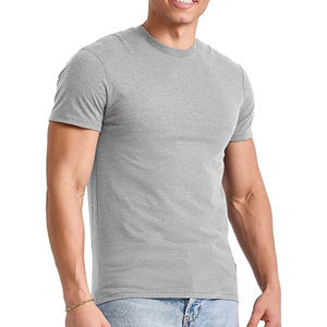 Camisetas formales de punto para hombre, superventas, transpirables, de secado rápido, impresión personalizada, precio adecuado, tamaños OEM - Product Image 1