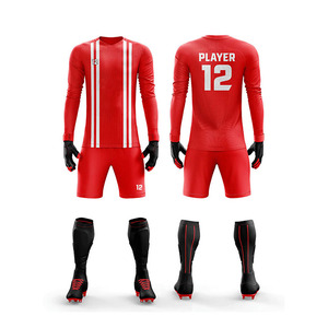 Uniforme de Fútbol 100% Poliéster Transpirable y de Secado Rápido Personalizable a Bajo Precio Ropa de Equipo Cómoda y Duradera - Product Image 1