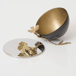 Top leader et tendance conçu brillant poli or fini brûleur d'encens article de service de haute qualité disponible - Product Image 1