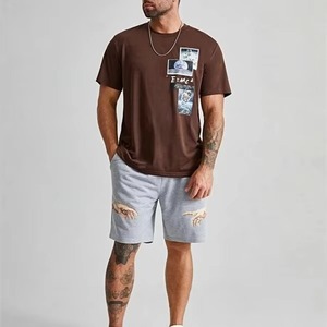 เสื้อยืดฮิปฮอป DTG พิมพ์ลาย100% ทึบออกแบบได้เองเสื้อยืดผ้าฝ้าย230แกรมขนาดพิเศษสกรีนผ้าไหมคุณภาพสูง - Product Image 3