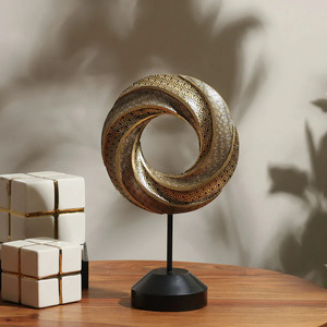 Tabletop Showpieces Vintage <b>Bedside</b> <b>Table</b> Desk Object Designer Home Decoration Tabletop Ornament for Living Room - Product Image 5