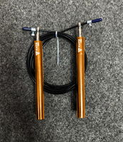 Cuerda de Saltar de Alta Velocidad con Mango de Aluminio Profesional para Gimnasio, Crossfit, Ejercicio Físico