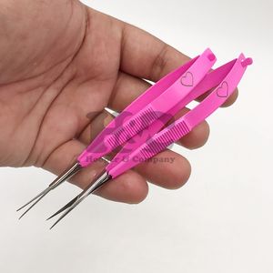 Tijeras de Acero Inoxidable para Pestañas y Cejas, Hoja Curva, Afilada, para Zurdo, Maquillaje Sostenible, Novedad - Product Image 1