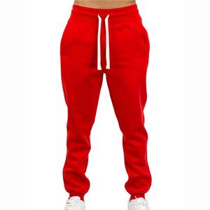 Pantalon de survêtement de yoga pour homme, doublure en polaire respirante, poches, fermeture à cordon, logo de couleur personnalisable-High Street - Product Image 3