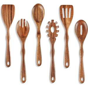 Utensilios de Cocina de Madera para las Rutinas Diarias de la Cocina que Brindan Comodidad Natural y Manejo Confiable Durante la Cocción - Product Image 3