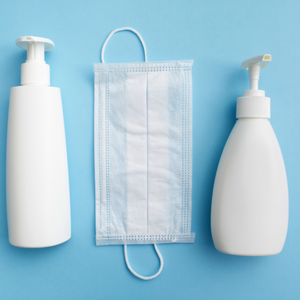 Bouteille de pompe en plastique PET personnalisée de 150ml/200ml, emballage de lotion industrielle avec finition mate, impression de logo en PP - Product Image 2