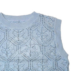 Women Knitwear <b>Sleeveless</b> <b>Sweater</b> Custom Colors Sizes Available High Quality <b>Sleeveless</b> <b>Sweater</b> for Women - Product Image 5