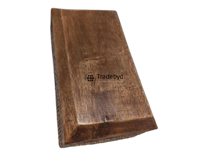 Rustic Wooden Carved <b>Floral</b> Pattern Premium Quality Engraved Handcrafted Tissue <b>Box</b> Holder for Farmhouse Decor Tradebyd - Product Image 6