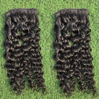 Extensions de cheveux humains de luxe, qualité supérieure, Remy indonésien, ondulation profonde, trame simple, tissage complet, cuticules alignées, super double drawn