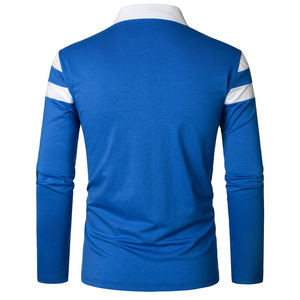 Venta al por mayor caliente de poliéster de algodón personalizado impreso ropa informal de los hombres polos personalizados con logotipo bordado polos de los hombres - Product Image 3