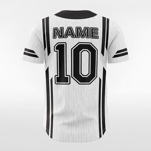 Camisetas de béisbol de malla transpirable de secado rápido impresas por sublimación personalizadas al por mayor para adultos uso profesional 100% poliéster - Product Image 3