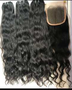 Wholesale Brazilian Virgin Hair Bundles Original Colored Double Weft Curly with Deep Texture Remy Grade 100g Weight Hair - Product Image 2