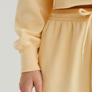 Custom Hip Hop Street Sweatpants 100% Cotton <b>Fleece</b> <b>Women's</b> Casual Jogging Pants <b>Trousers</b> - Product Image 3