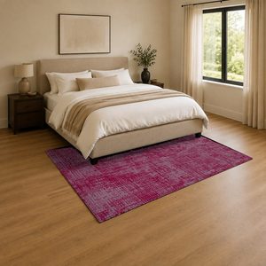 <b>RUGS</b> DEPOT LXDP-0151 Wholesale Red Burgundy Ethnic Kilim Digital Printed Machine Washable Chenille Area <b>Rug</b> <b>Non</b> <b>Slip</b> - Product Image 3