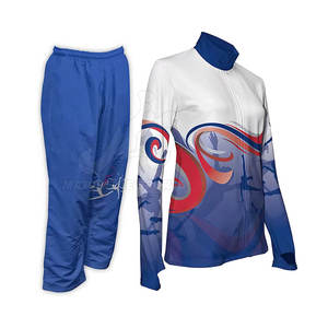 Traje de Calentamiento con Tela Suave al Tacto, Ajuste Atlético Flexible que Permite un Movimiento Cómodo Durante las Sesiones de Práctica - Product Image 6