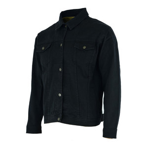 Chaqueta informal de invierno para hombre 100% algodón Jeans de uso al aire libre de moda con diferentes diseños Logotipo frontal - Product Image 3