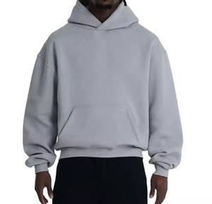 Sweat à capuche unique à port confortable séchage rapide anti-boulochage Nouveaux sweats à capuche élégants en coton biologique mélangé pour vêtements décontractés pour garçons - Product Image 4