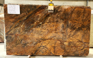 Varios colores piedra lluvia bosque marrón luz losas de mármol para decoración de pared y suelo - Product Image 6