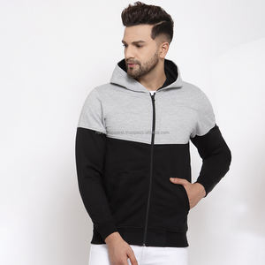 Nardon Apparel Vente en gros Veste en laine Sherpa vierge avec capuche Veste polaire zippée - Product Image 4