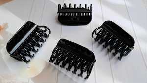 Pince à cheveux grande taille de qualité supérieure, forte tenue, pour cheveux épais, longs et bouclés, avec une prise antidérapante durable pour un usage quotidien aux meilleurs prix - Product Image 5