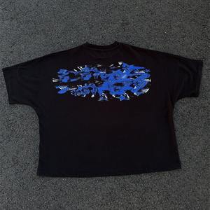 Camiseta de manga corta con diseño personalizado y logotipo personalizado, original, holgada, de verano, para hombre y mujer. - Product Image 2