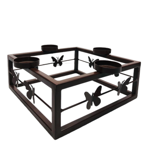 Bougeoir à cinq têtes Design élégant bougeoir fabriqué à la main longue durée qualité décor de table bougeoir - Product Image 6