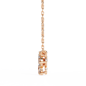 Pendentif en diamant cultivé en laboratoire pour femmes en or 18 carats - Product Image 5